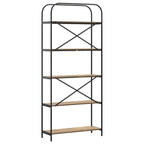 Bücherregal Artisan-Eiche 80 x 30 x 183 cm Holzwerkstoff