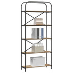 Bücherregal Artisan-Eiche 80 x 30 x 183 cm Holzwerkstoff
