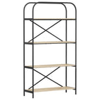 Bücherregal Sonoma-Eiche 80 x 30 x 146 cm Holzwerkstoff