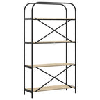 Bücherregal Sonoma-Eiche 80 x 30 x 146 cm Holzwerkstoff