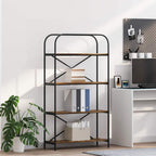 Bücherregal Geräucherte Eiche 80 x 30 x 146 cm Holzwerkstoff