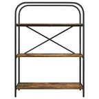 Bücherregal Geräucherte Eiche 80 x 30 x 109 cm Holzwerkstoff
