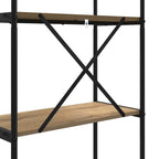 Bücherregal Artisan-Eiche 80 x 30 x 109 cm Holzwerkstoff