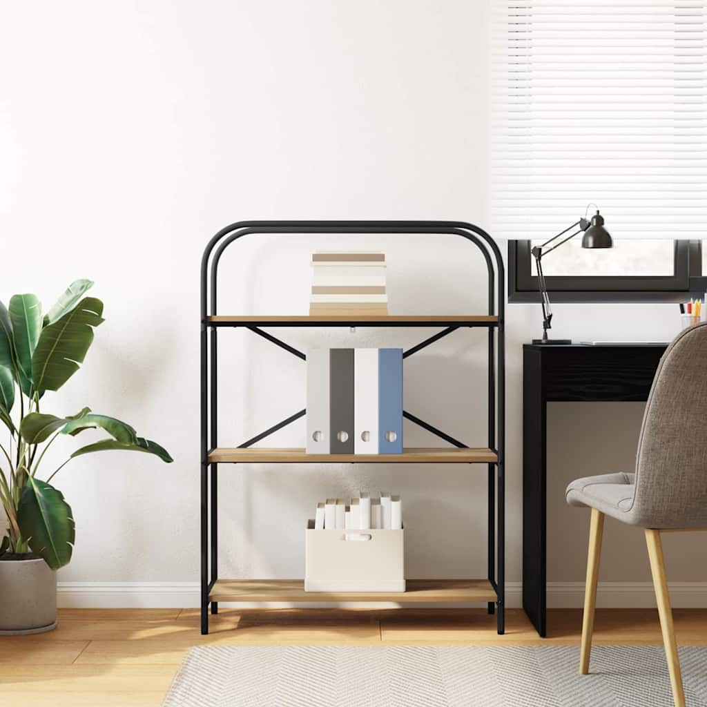 Bücherregal Artisan-Eiche 80 x 30 x 109 cm Holzwerkstoff