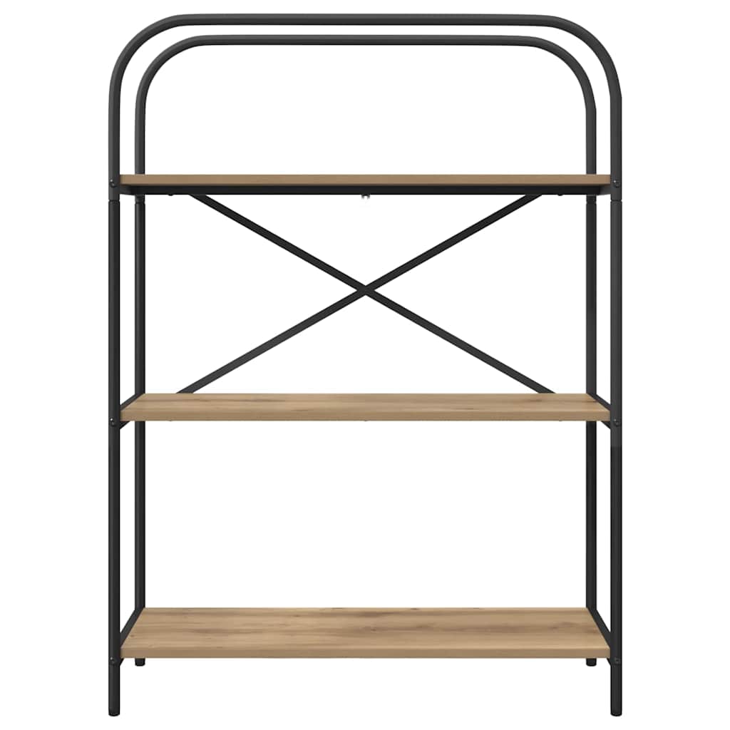 Bücherregal Artisan-Eiche 80 x 30 x 109 cm Holzwerkstoff