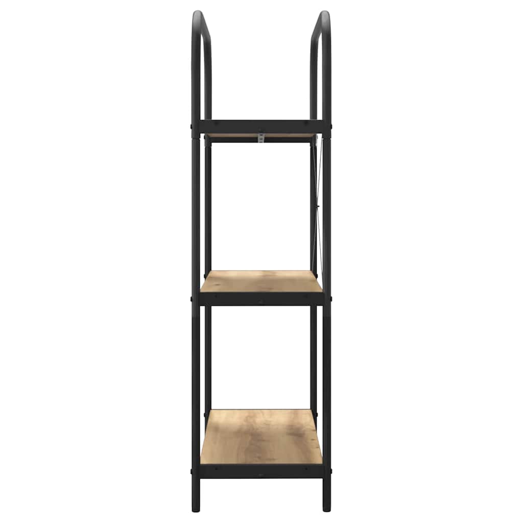 Bücherregal Artisan-Eiche 80 x 30 x 109 cm Holzwerkstoff