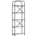 Bücherregal Sonoma-Eiche 60 x 30 x 183 cm Holzwerkstoff