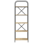Bücherregal Sonoma-Eiche 60 x 30 x 183 cm Holzwerkstoff