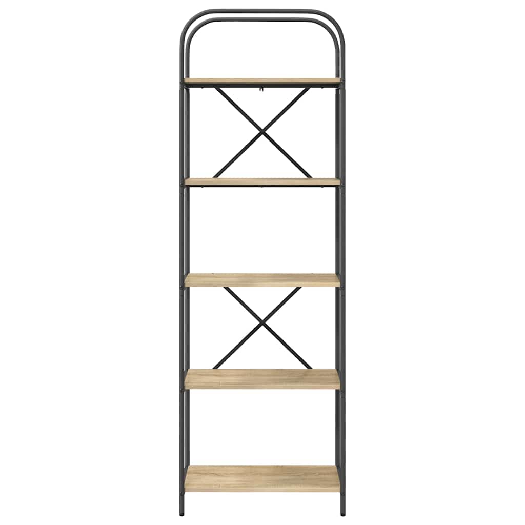 Bücherregal Sonoma-Eiche 60 x 30 x 183 cm Holzwerkstoff