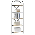 Bücherregal Sonoma-Eiche 60 x 30 x 183 cm Holzwerkstoff