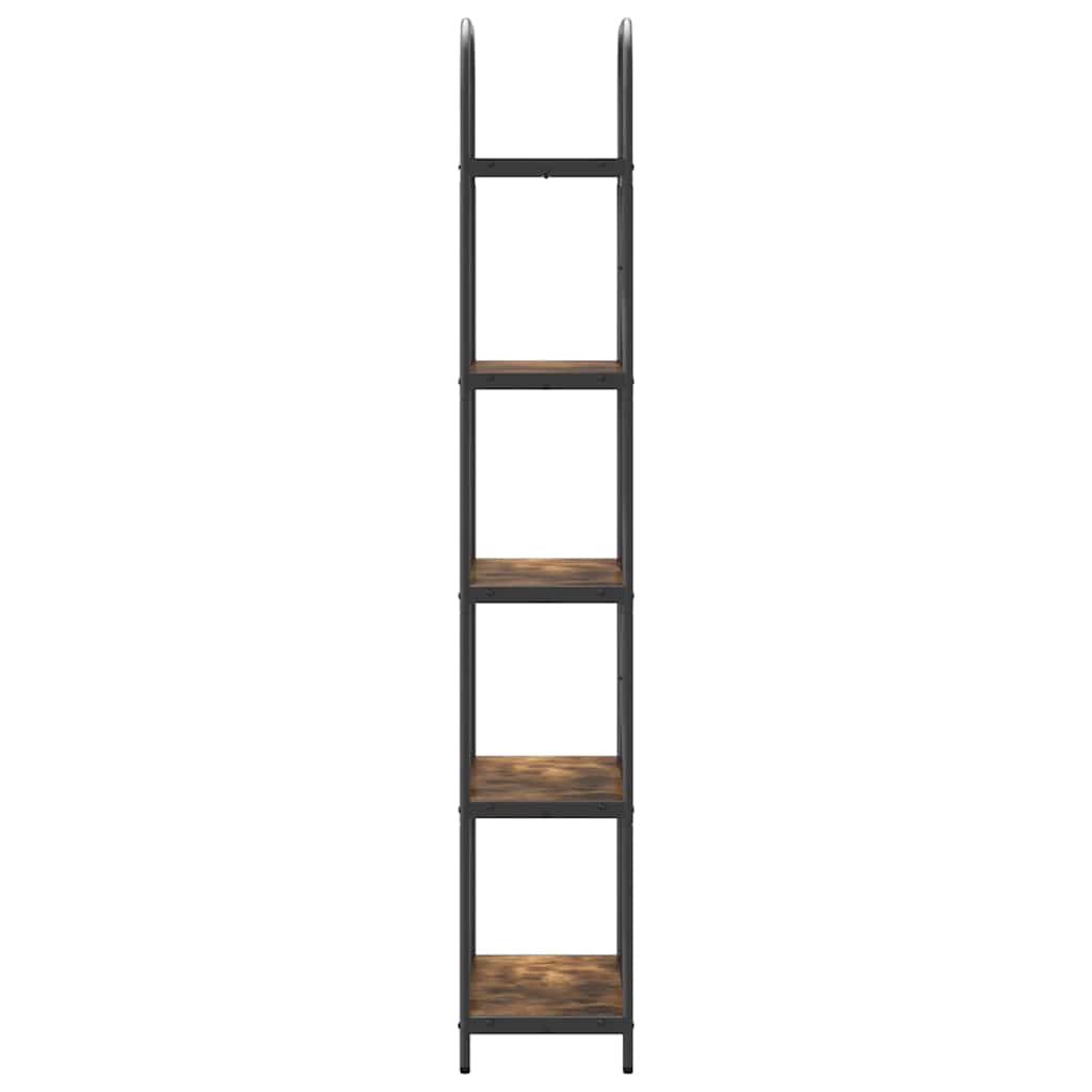 Bücherregal Geräucherte Eiche 60 x 30 x 183 cm Holzwerkstoff