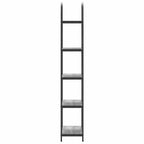 Bücherregal Graues Sonoma 60 x 30 x 183 cm Holzwerkstoff