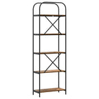 Bücherregal Altholz 60 x 30 x 183 cm Holzwerkstoff