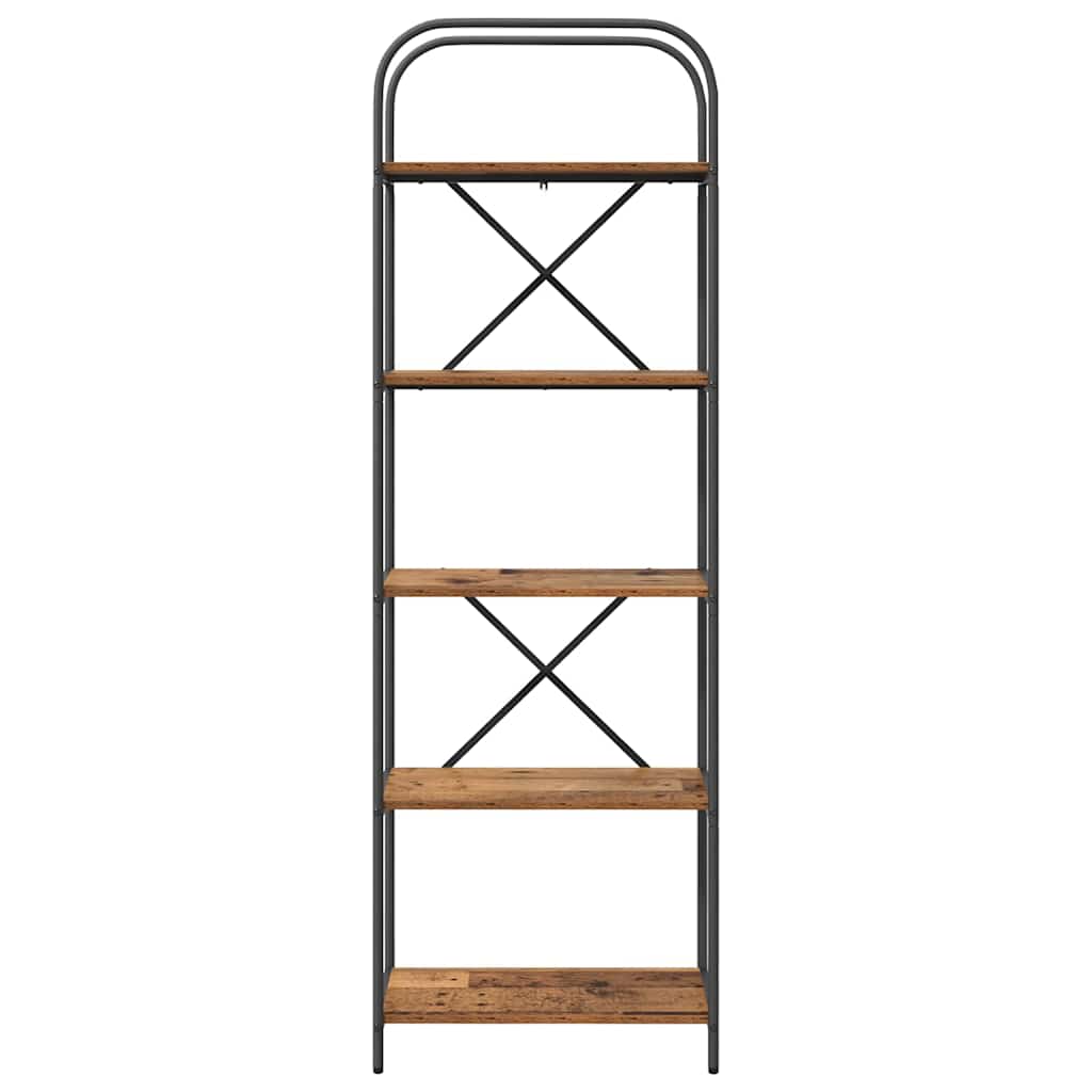 Bücherregal Altholz 60 x 30 x 183 cm Holzwerkstoff