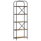 Bücherregal Artisan-Eiche 60 x 30 x 183 cm Holzwerkstoff