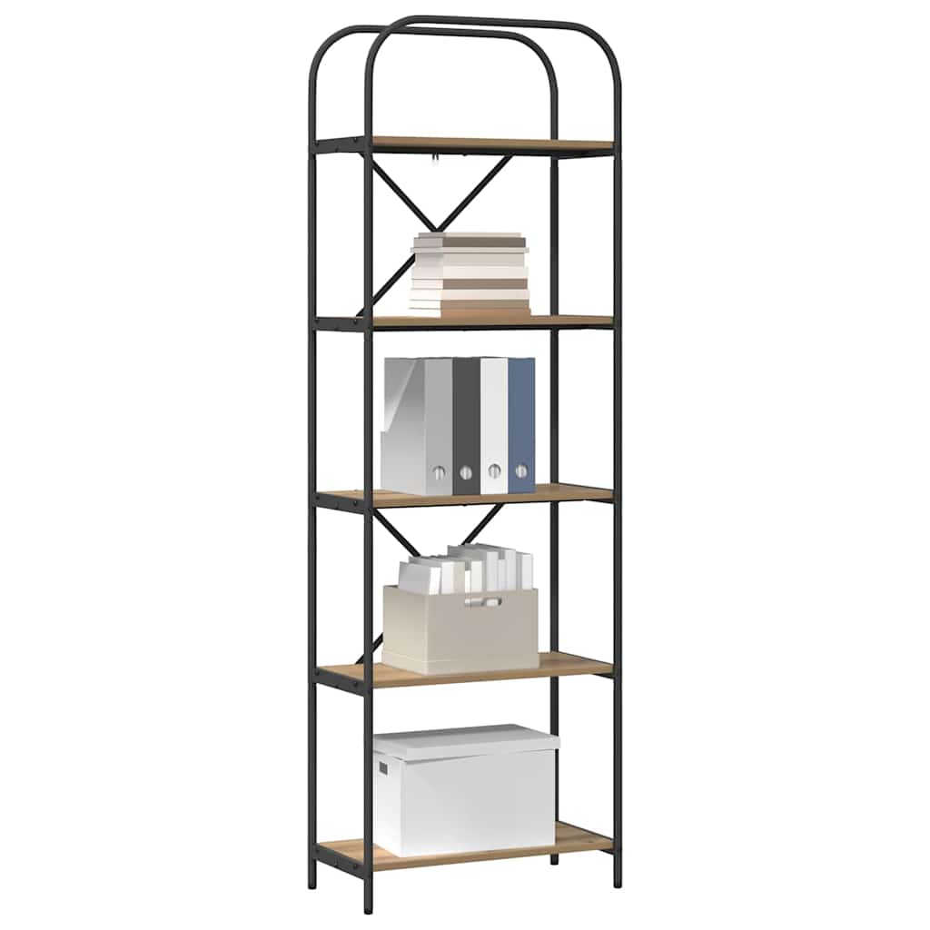 Bücherregal Artisan-Eiche 60 x 30 x 183 cm Holzwerkstoff