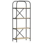 Bücherregal Sonoma-Eiche 60 x 30 x 146 cm Holzwerkstoff
