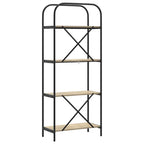 Bücherregal Sonoma-Eiche 60 x 30 x 146 cm Holzwerkstoff