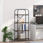 Bücherregal Geräucherte Eiche 60 x 30 x 146 cm Holzwerkstoff