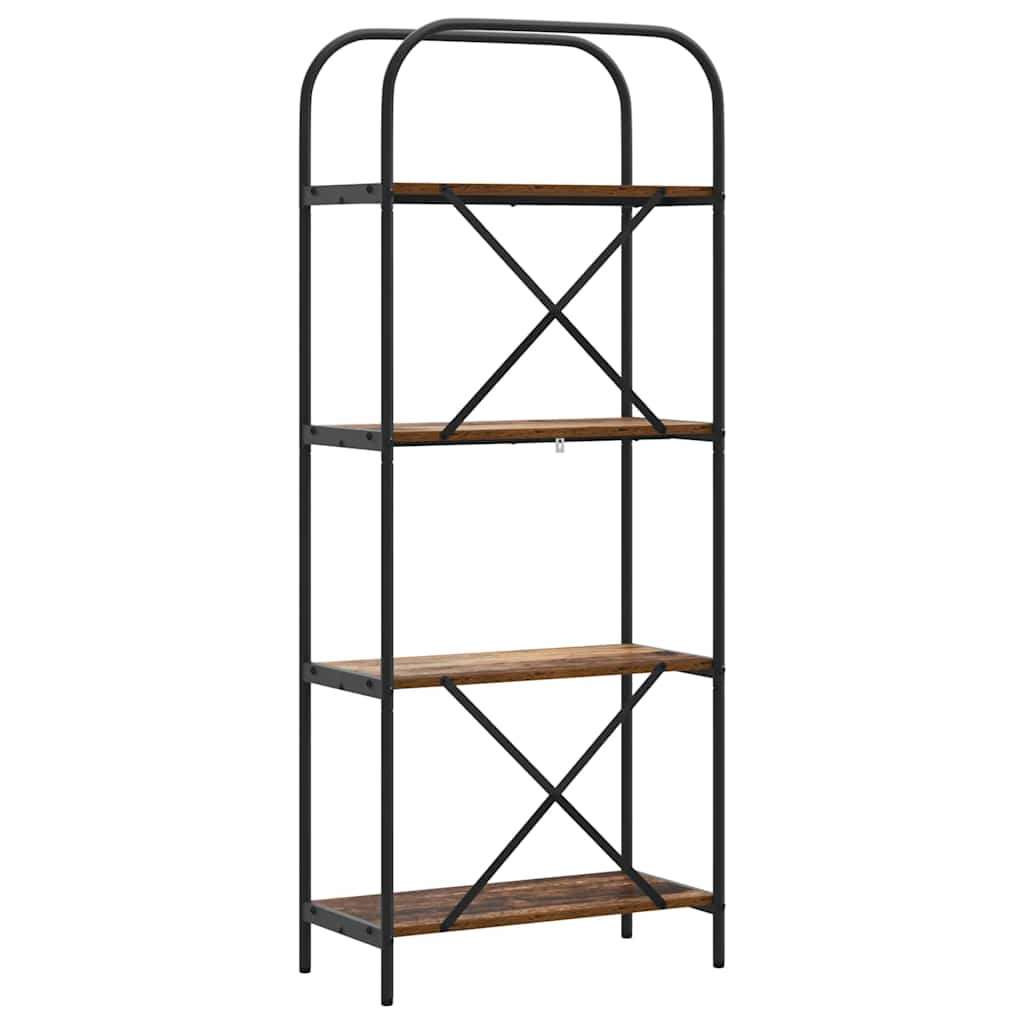 Bücherregal Altholz 60 x 30 x 146 cm Holzwerkstoff
