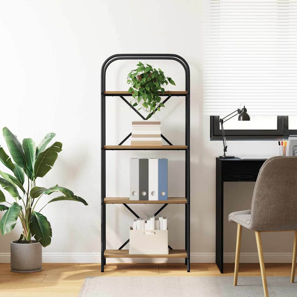 Bücherregal Artisan-Eiche 60 x 30 x 146 cm Holzwerkstoff