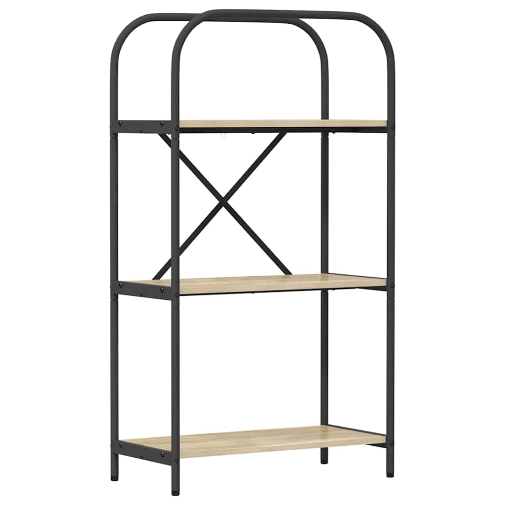 Bücherregal Sonoma-Eiche 60 x 30 x 109 cm Holzwerkstoff