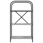 Bücherregal Graues Sonoma 60 x 30 x 109 cm Holzwerkstoff