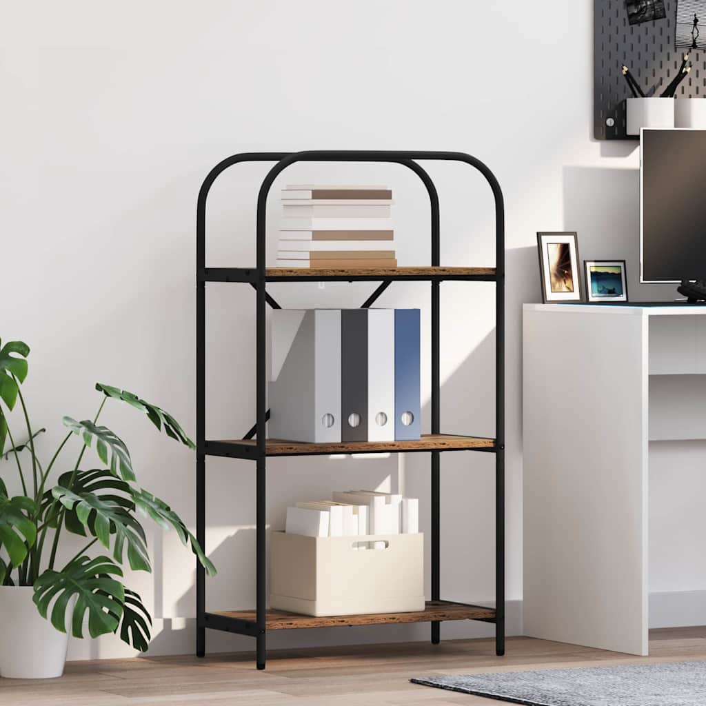 Bücherregal Altholz 60 x 30 x 109 cm Holzwerkstoff
