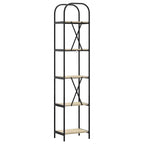 Bücherregal Sonoma-Eiche 40 x 30 x 183 cm Holzwerkstoff