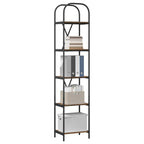 Bücherregal Geräucherte Eiche 40 x 30 x 183 cm Holzwerkstoff