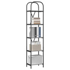 Bücherregal Graues Sonoma 40 x 30 x 183 cm Holzwerkstoff