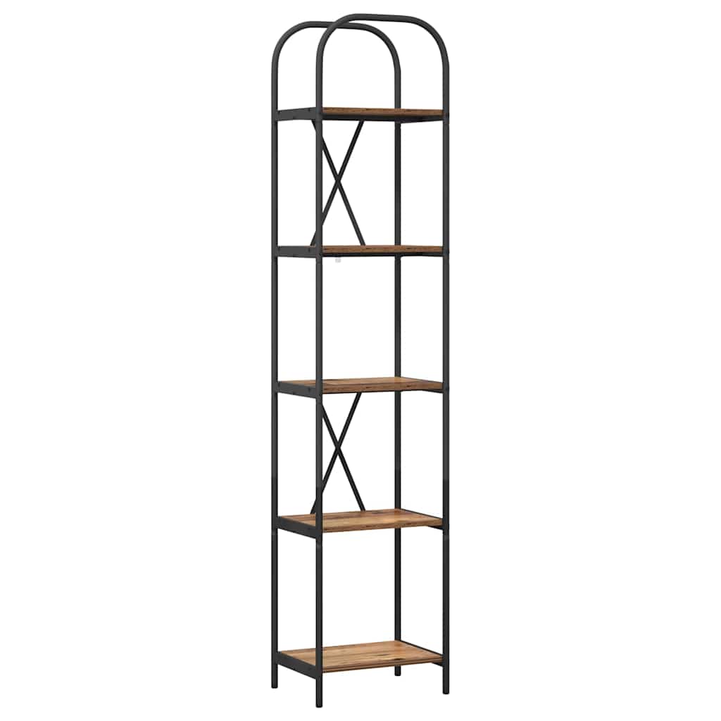 Bücherregal Altholz 40 x 30 x 183 cm Holzwerkstoff