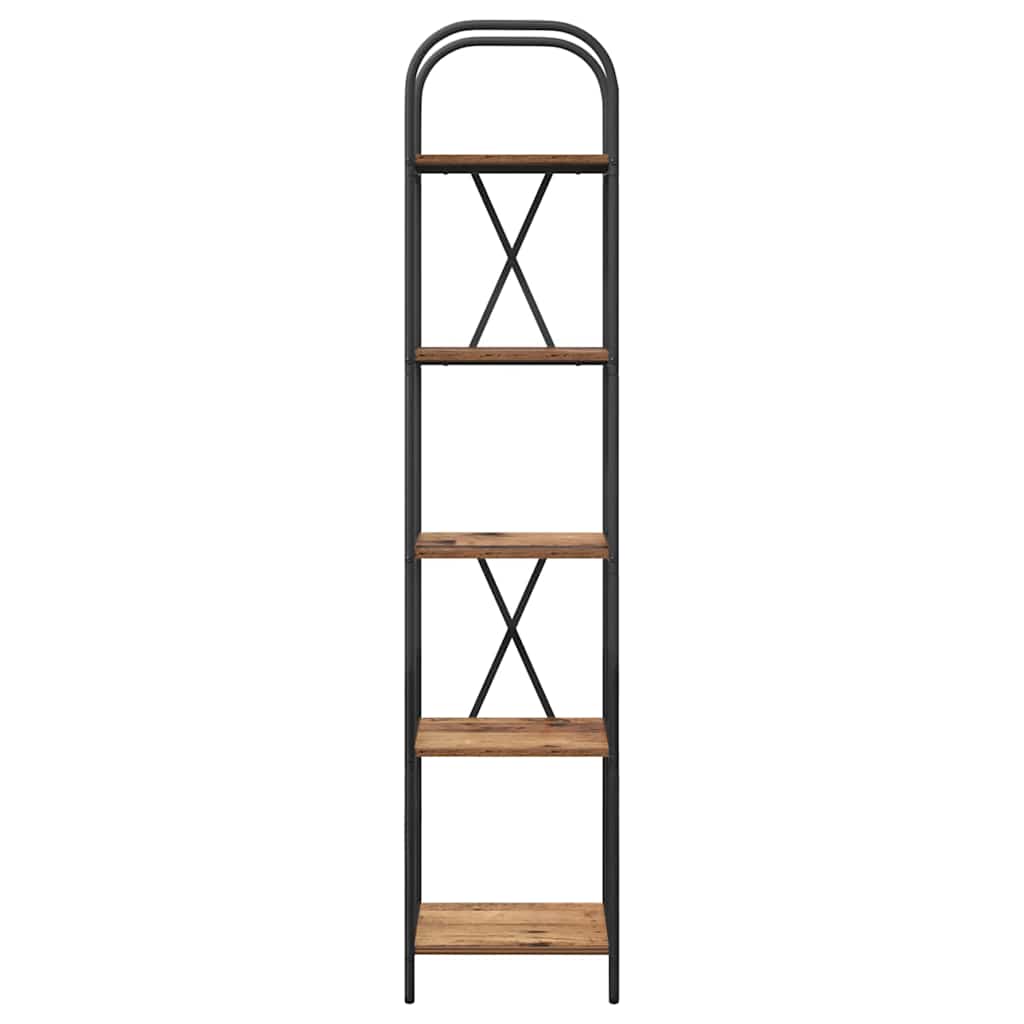 Bücherregal Altholz 40 x 30 x 183 cm Holzwerkstoff