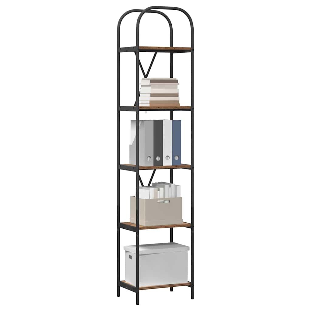 Bücherregal Altholz 40 x 30 x 183 cm Holzwerkstoff