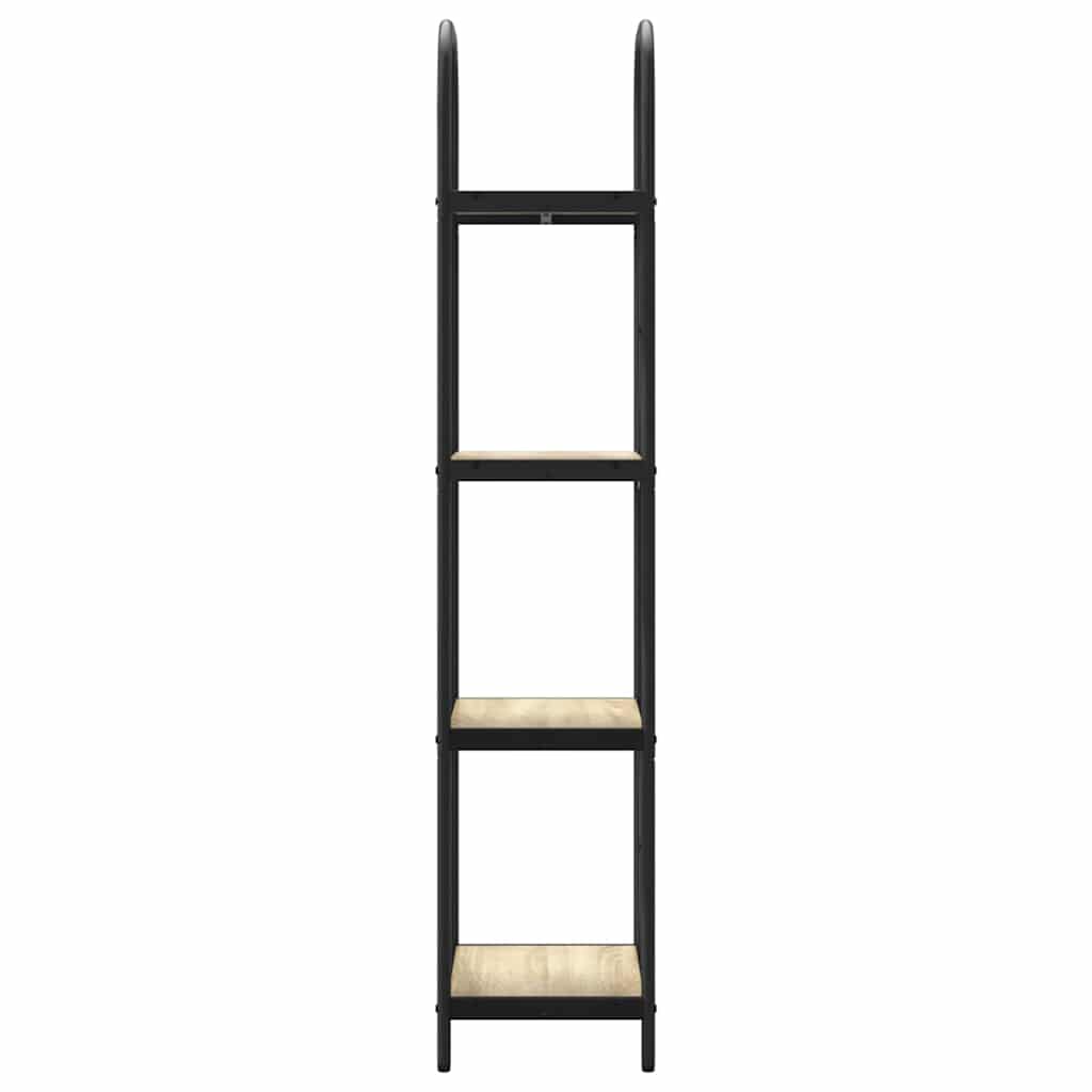 Bücherregal Sonoma-Eiche 40 x 30 x 146 cm Holzwerkstoff