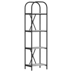 Bücherregal Graues Sonoma 40 x 30 x 146 cm Holzwerkstoff