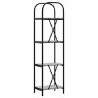 Bücherregal Graues Sonoma 40 x 30 x 146 cm Holzwerkstoff