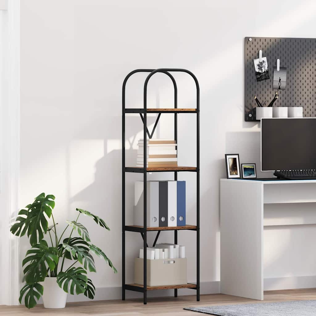 Bücherregal Altholz 40 x 30 x 146 cm Holzwerkstoff