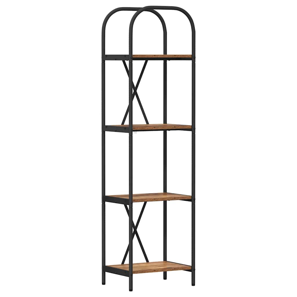 Bücherregal Altholz 40 x 30 x 146 cm Holzwerkstoff