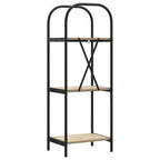 Bücherregal Sonoma-Eiche 40 x 30 x 109 cm Holzwerkstoff