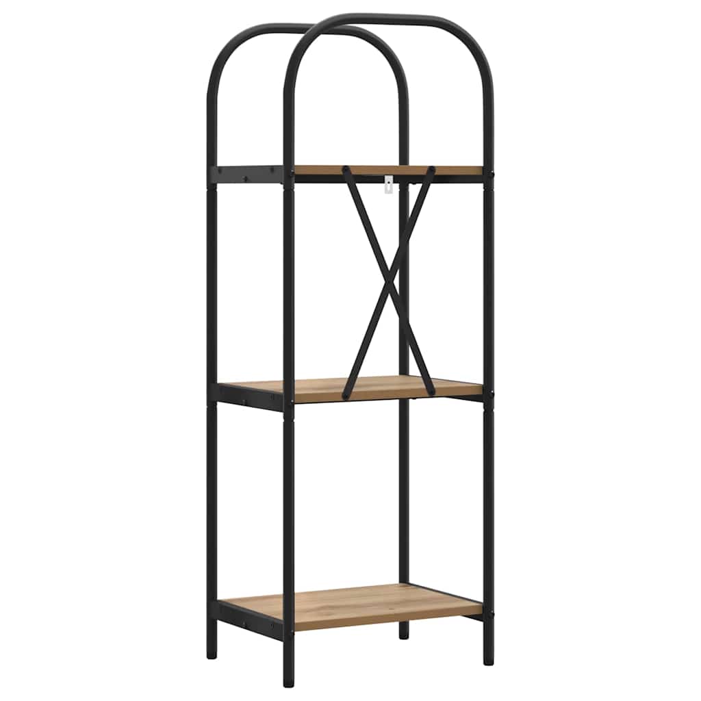 Bücherregal Artisan-Eiche 40 x 30 x 109 cm Holzwerkstoff