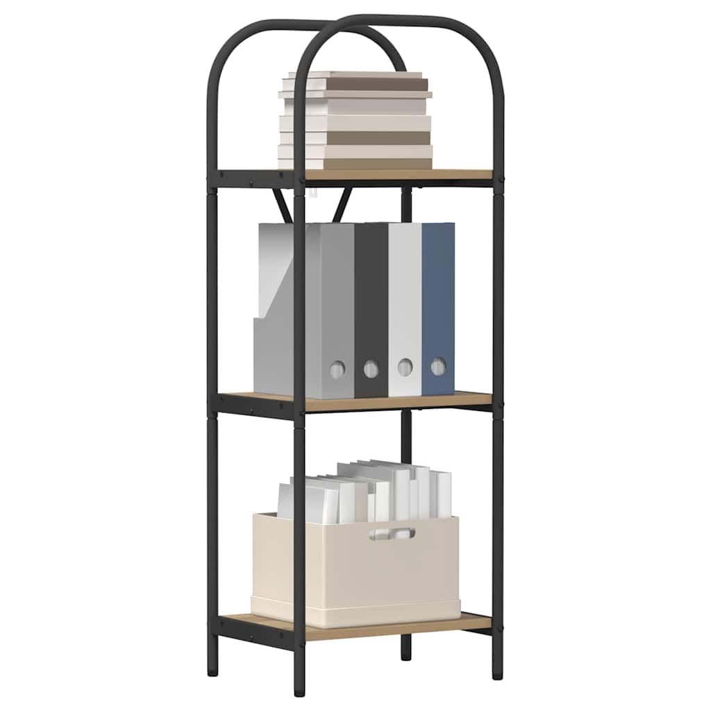 Bücherregal Artisan-Eiche 40 x 30 x 109 cm Holzwerkstoff