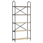 Bücherregal Sonoma-Eiche 80 x 30 x 183 cm Holzwerkstoff