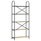 Bücherregal Sonoma-Eiche 80 x 30 x 183 cm Holzwerkstoff
