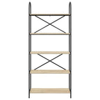 Bücherregal Sonoma-Eiche 80 x 30 x 183 cm Holzwerkstoff