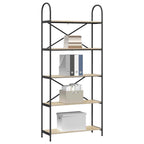 Bücherregal Sonoma-Eiche 80 x 30 x 183 cm Holzwerkstoff