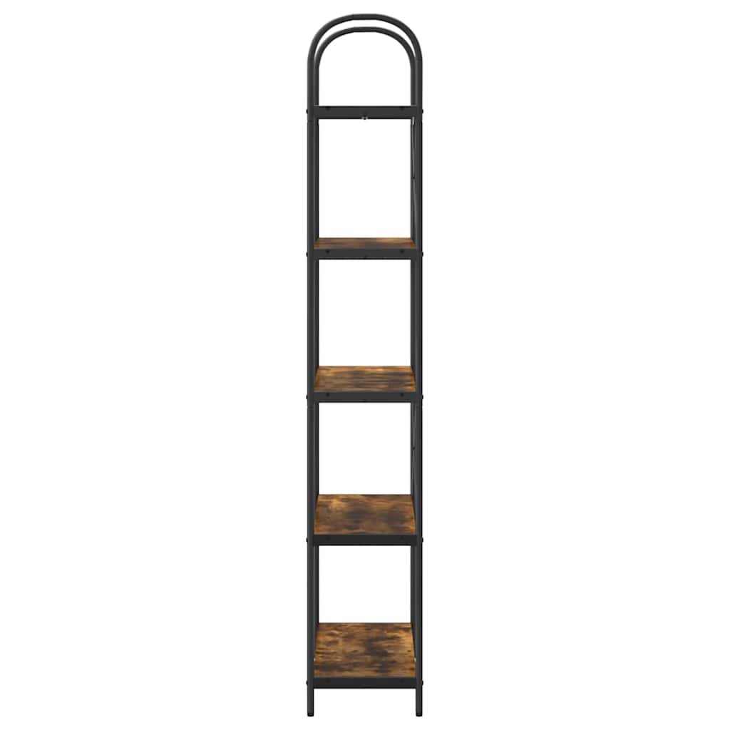 Bücherregal Geräucherte Eiche 80 x 30 x 183 cm Holzwerkstoff