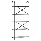 Bücherregal Graues Sonoma 80 x 30 x 183 cm Holzwerkstoff