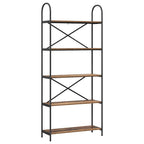 Bücherregal Altholz 80 x 30 x 183 cm Holzwerkstoff