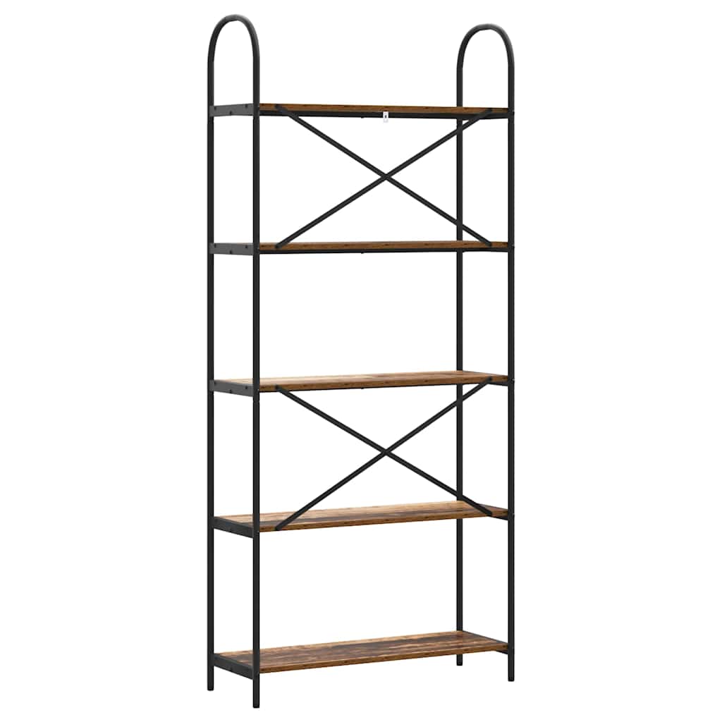 Bücherregal Altholz 80 x 30 x 183 cm Holzwerkstoff